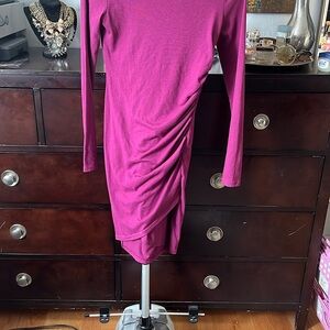 Elegant Purple Women's Dress